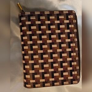 Stylish Brown and Tan Fossil Wallet